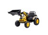Go Skitz Frank 12V Front Loader Tractor - Yellow