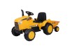 Go Skitz Farmer Joe 12V Tractor with Trailer - Yellow