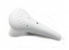 Old School BMX MX Style Plastic Saddle White