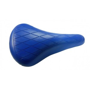 Old School BMX Quilted Seat Blue