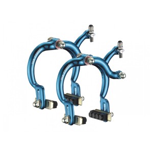 Dia Compe Old School BMX MX 890 Brake Callipers Front and Rear Dark Blue