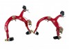 Dia Compe Old School BMX Freestyle 1000 Brake Callipers Front and Rear Red