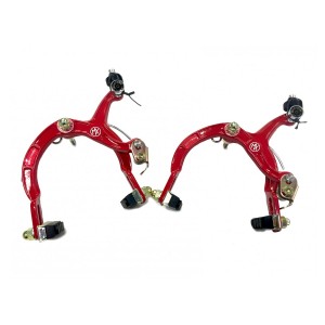 Dia Compe Old School BMX Freestyle 1000 Brake Callipers Front and Rear Red
