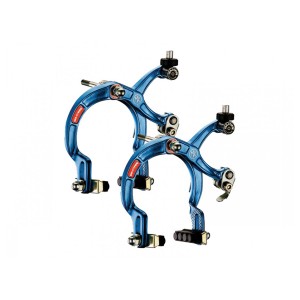 Dia Compe Old School BMX MX 1000 Brake Callipers Front and Rear Dark Blue