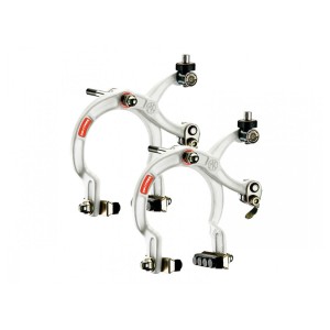 Dia Compe Old School BMX MX 1000 Brake Callipers Front and Rear White