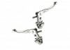 Dia Compe Old School BMX Tech 3 MX 121 Left and Right Levers Silver