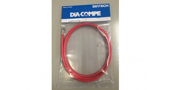 Kit Câble Et Gaine De Frein Avant Dia Compe Noir - Style BMX Old School Années 80 - Pour Vélo Rétro