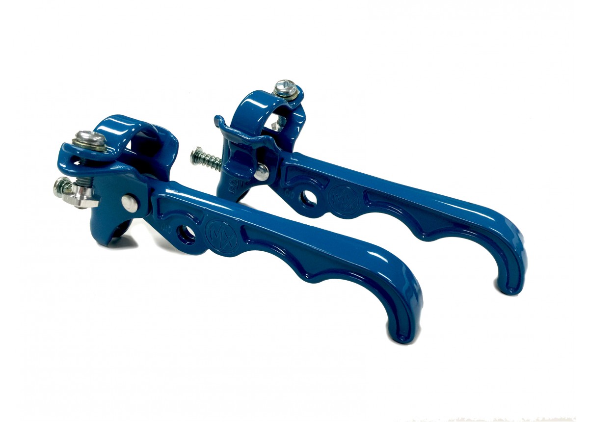 Dia Compe Old School BMX Freestyle MX 120 Left and Right Levers Blue