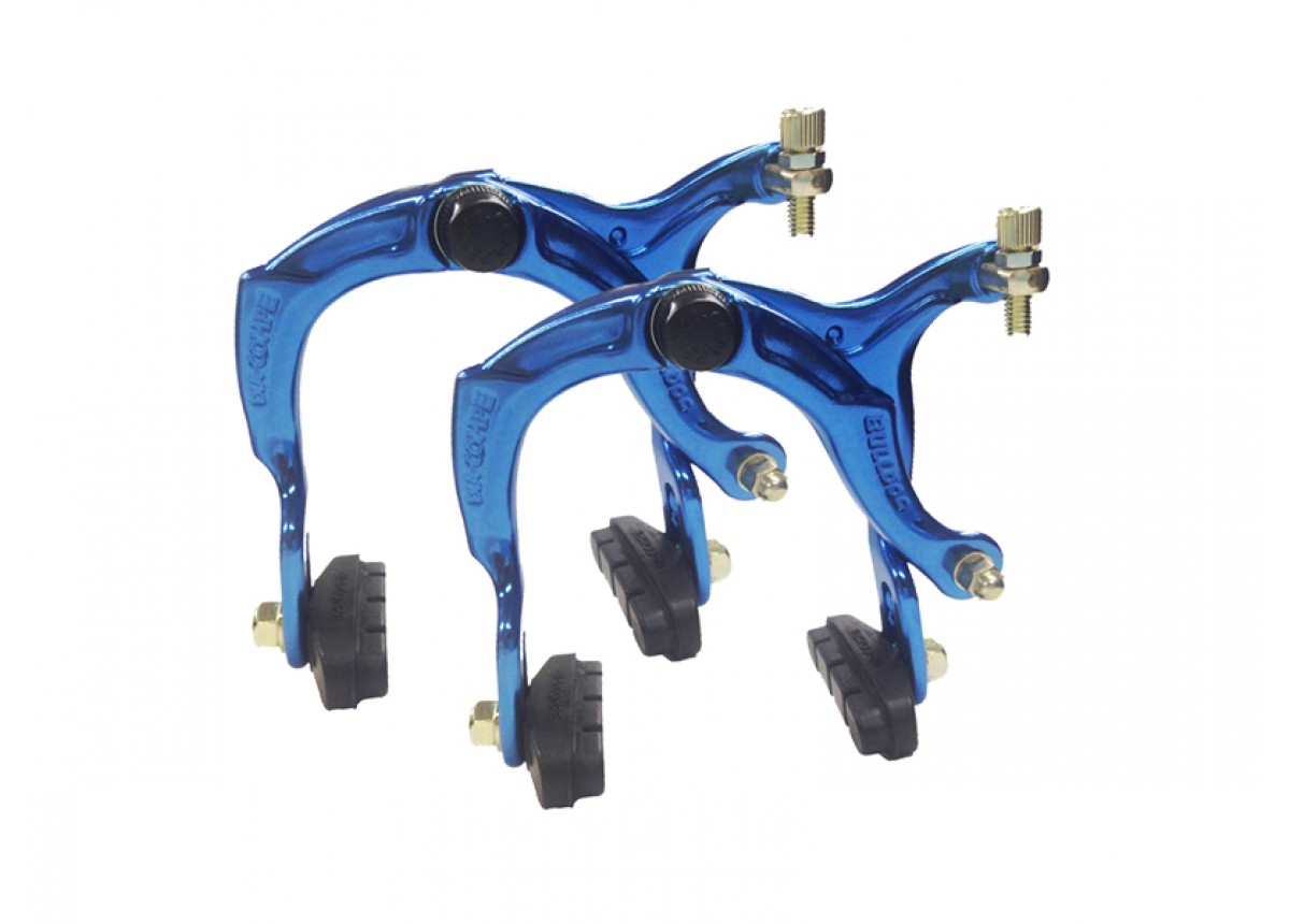 Dia Compe Old School BMX Bulldog 884 Brake Callipers Front and Rear Blue