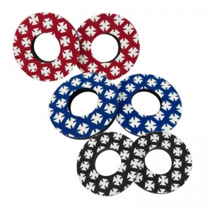 Flite Old School BMX Foam Grip Donuts Iron Cross
