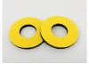 Flite Old School BMX Foam Grip Donuts Yellow