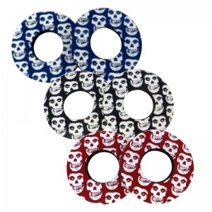 Flite Old School BMX Foam Grip Donuts Skull