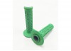 AME Old School BMX Unitron Grips Green over White