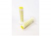 AME Old School BMX Unitron Grips White over Yellow