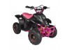 GMX 110cc Ripper-X Junior Kids Quad Bike - Black / Pink