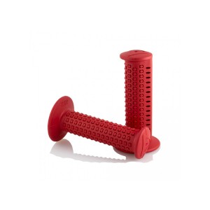 AME Old School BMX Cam Grips Red