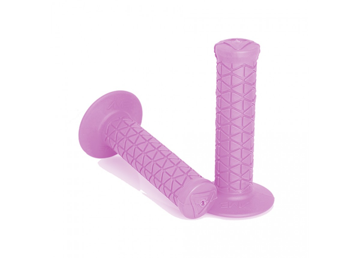AME Old School BMX Tri Grips Pink