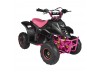 GMX 70cc Ripper-X Junior Kids Quad Bike - Black / Pink