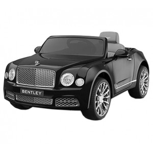Bentley Mulsanne Kids 12V Electric Ride On - Black