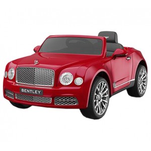 Bentley Mulsanne Kids 12V Electric Ride On - Red