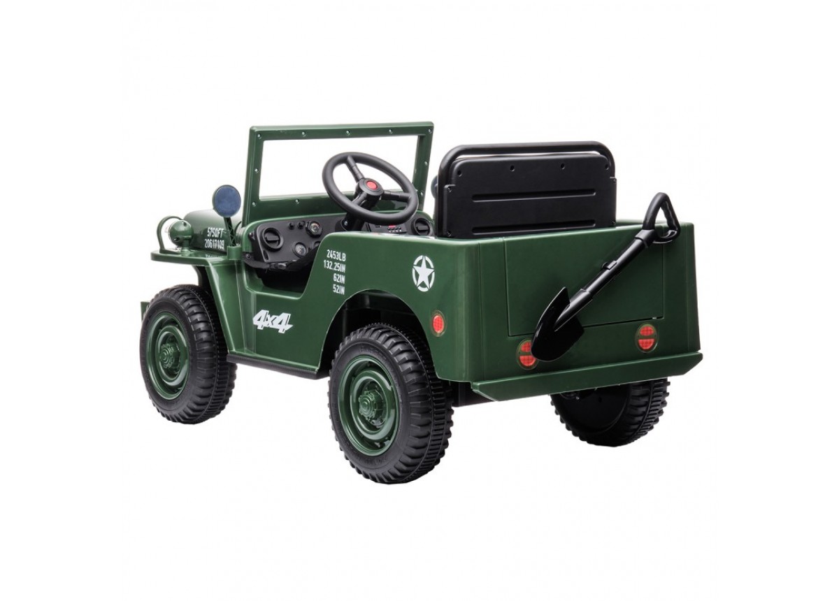 Go Skitz Major 12v Electric Electric Ride On - Army Green