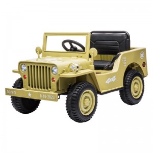 Go Skitz Major 12V Electric Ride On - Khaki