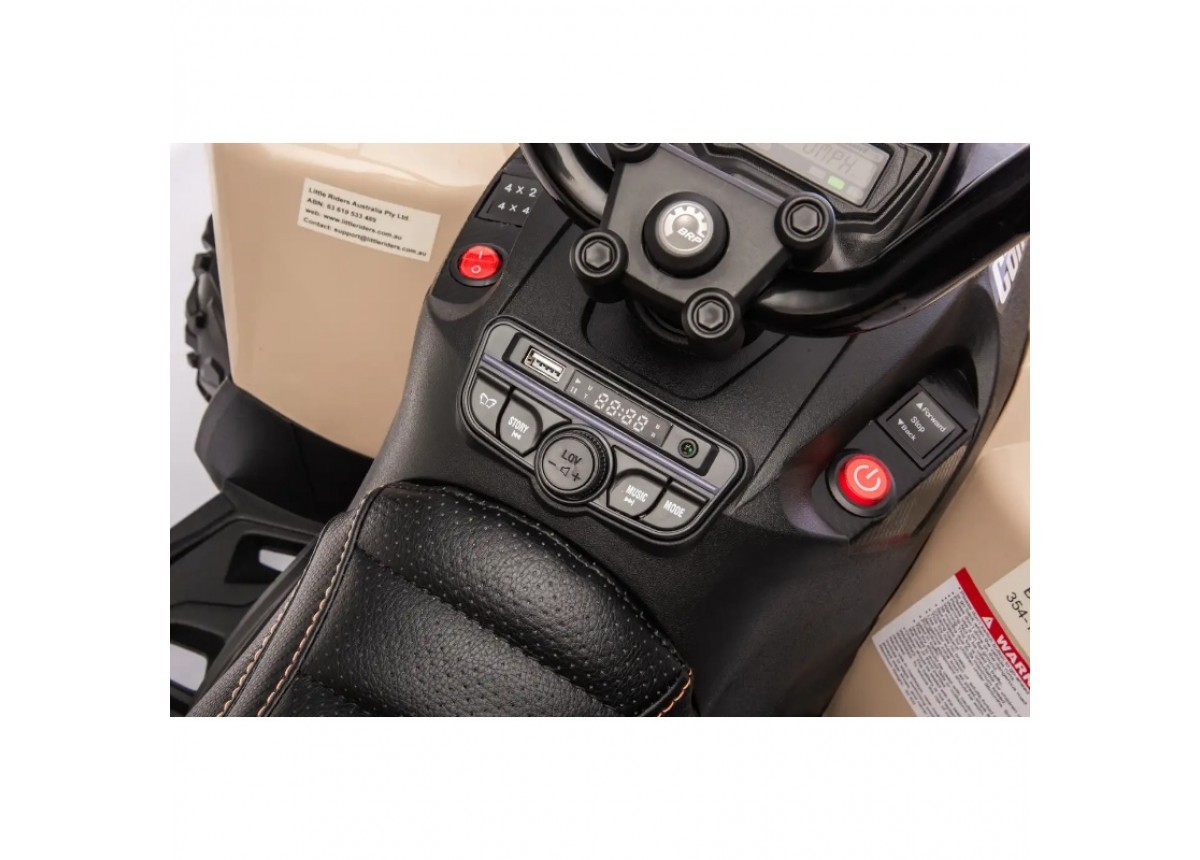 CAN-AM Renegade 24V ATV Electric Ride On - Grey CAN-AM Renegade 24V ATV Electric Ride On - Grey