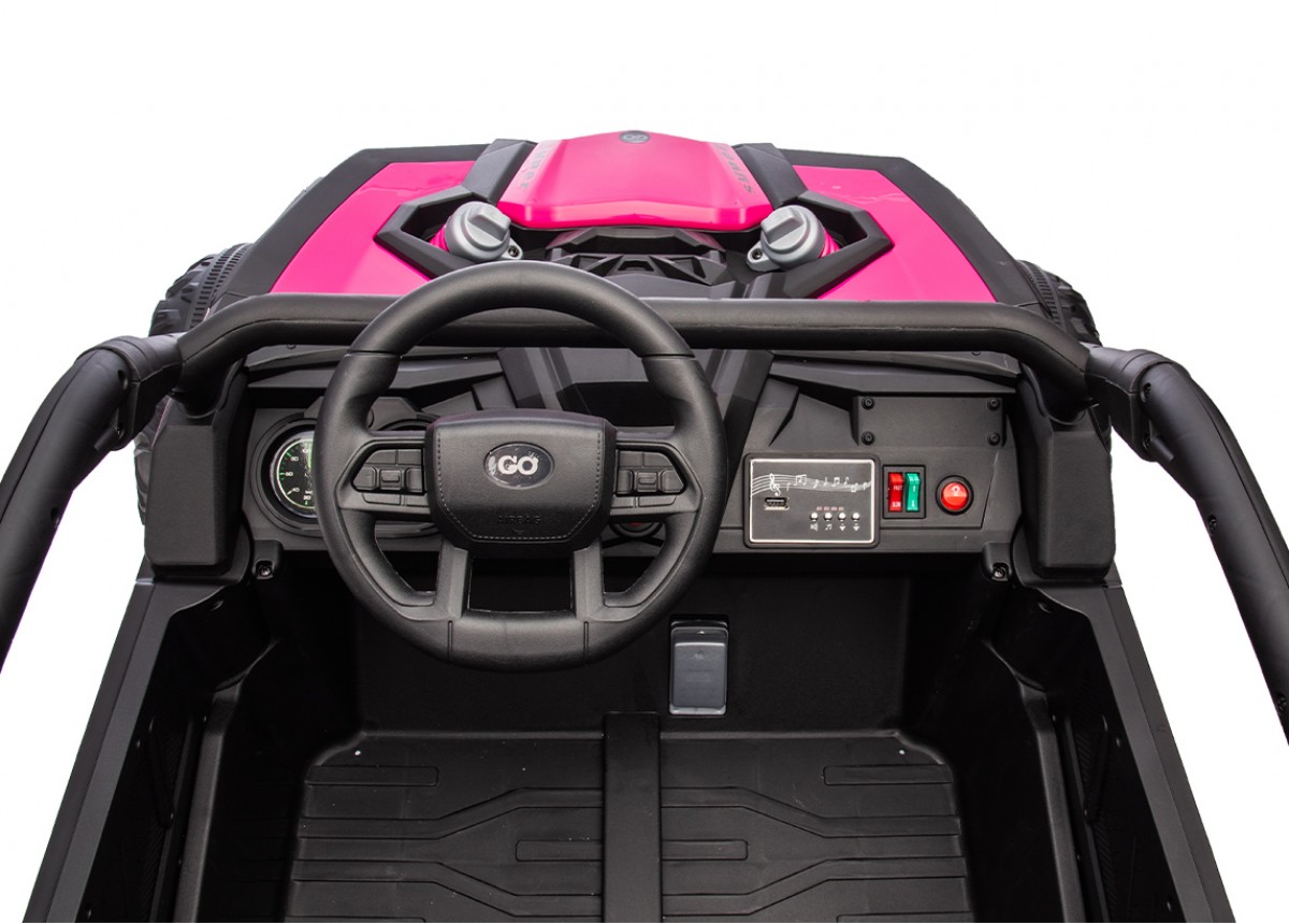 Go Skitz Switch 24V E-Buggy Ride On - Pink Go Skitz Switch 24V E-Buggy Ride On - Pink