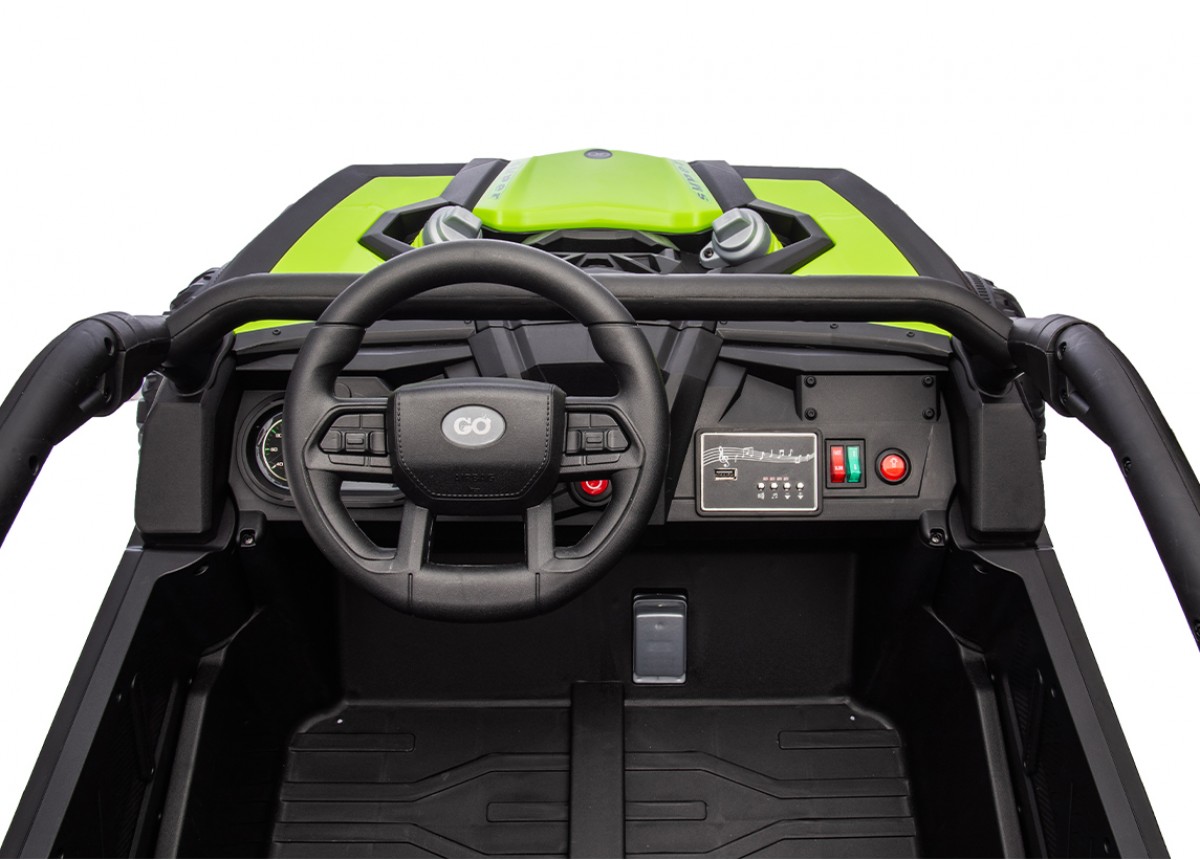 Go Skitz Switch 24V E-Buggy Ride On - Green Go Skitz Switch 24V E-Buggy Ride On - Green
